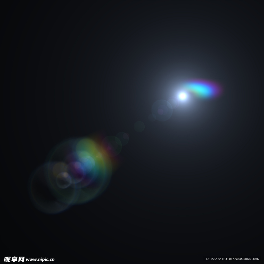 炫光 灯光 光线 光斑 光影