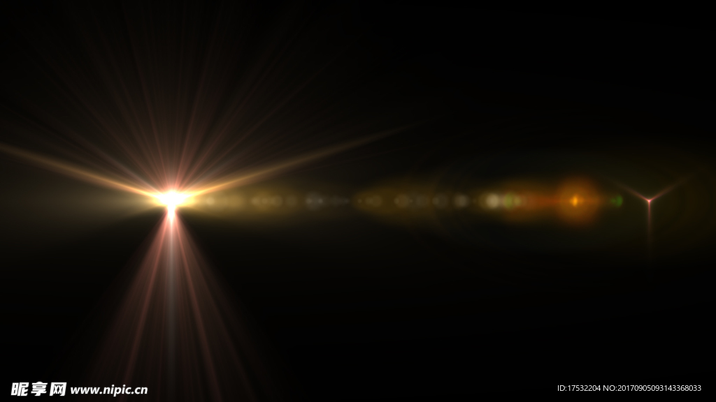 炫光 灯光 光线 光斑 光影