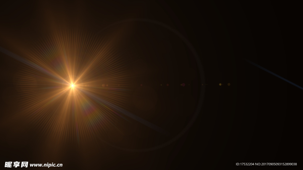 炫光 灯光 光线 光斑 光影