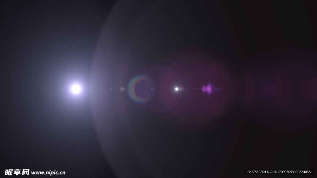 炫光 灯光 光线 光斑 光影