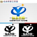 Y字母logo