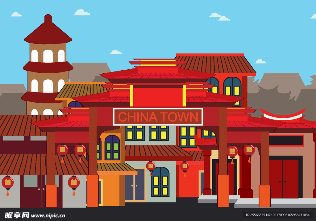 中国建筑元素