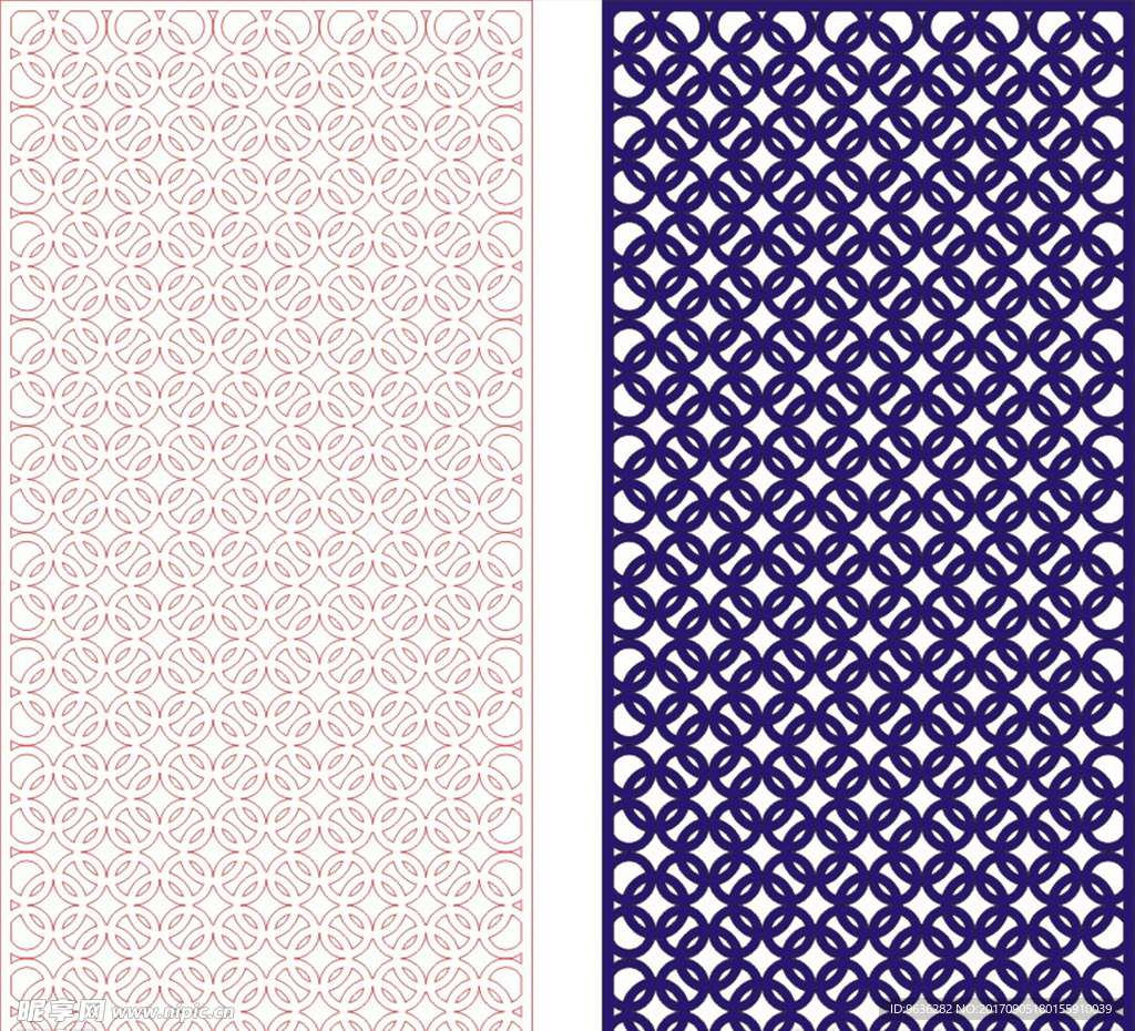 花格 镂空 矢量图 精美 高清