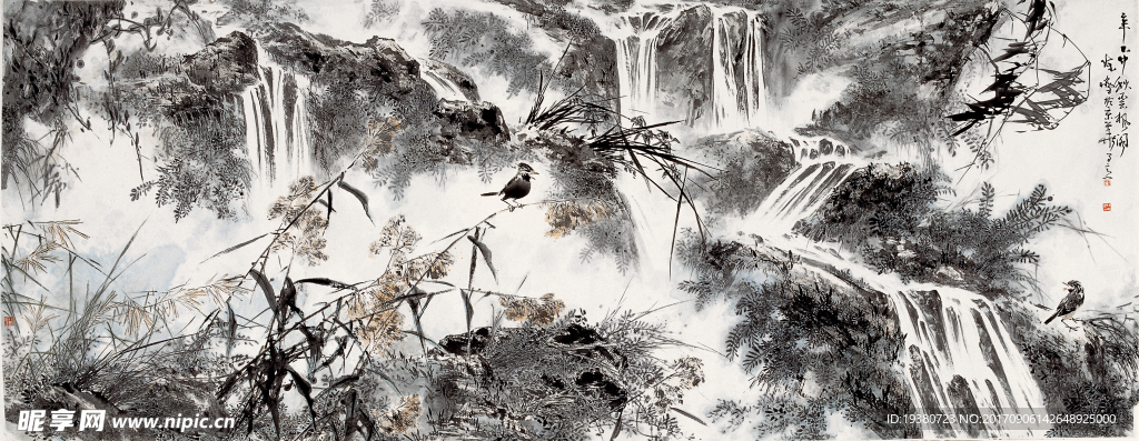 国画水墨画