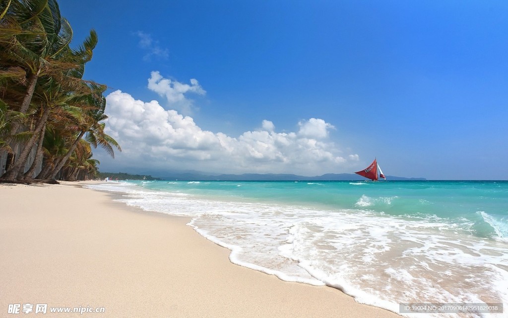 沙滩 海水