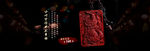 小叶紫檀关公吊牌