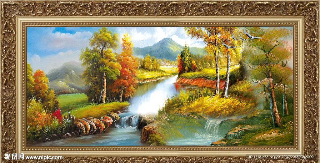 风景油画