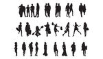矢量人物动作
