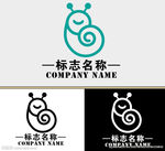 动物蜗牛logo