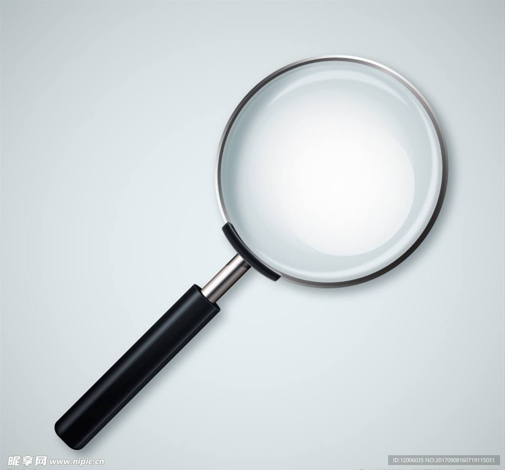 精美放大镜矢量素材