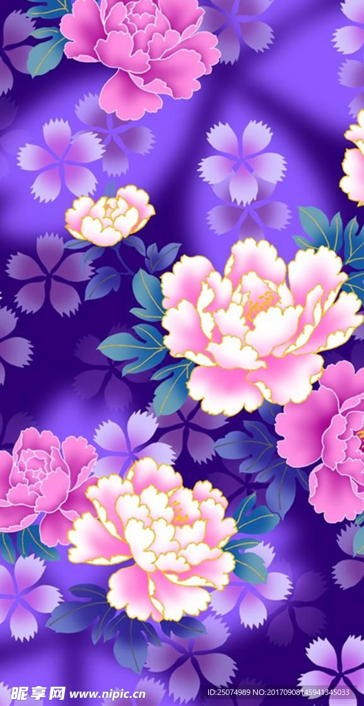 浅粉小花