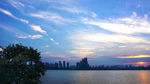 美丽湘江晚霞