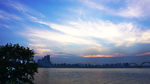 湘江边晚景