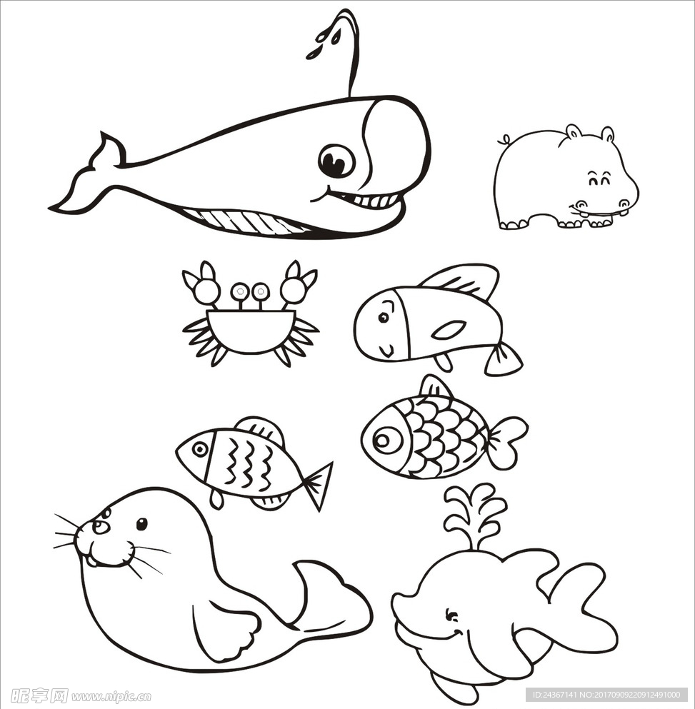 动物简笔画