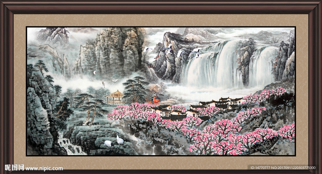 山水国画