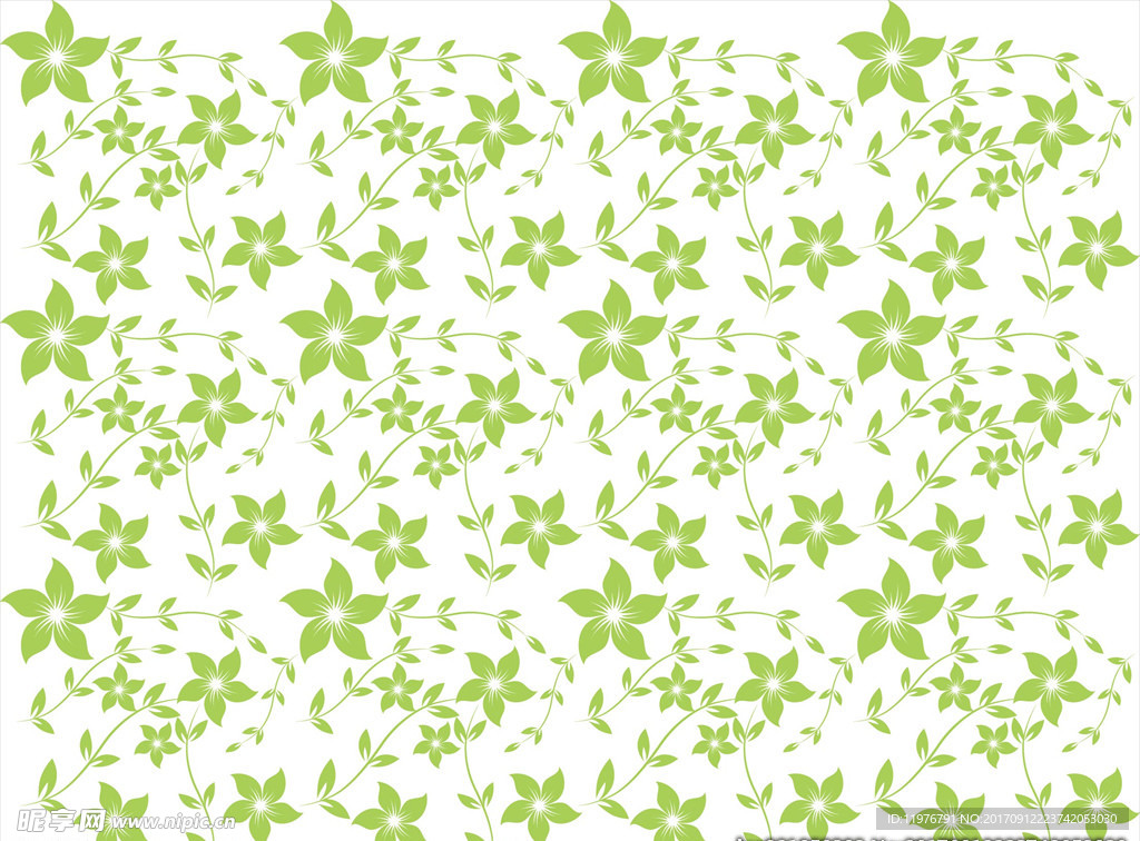 矢量花纹