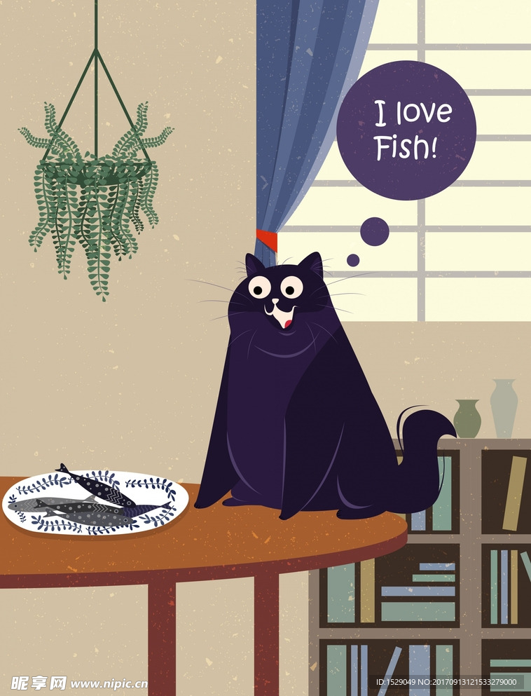 卡通猫