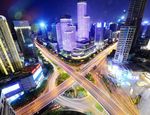 重庆立交夜景