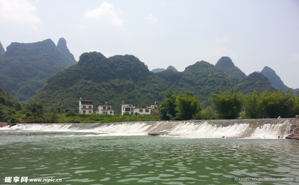 阳朔遇龙河
