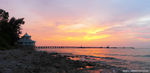 海港晚霞