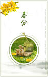 二十四节气春分海报