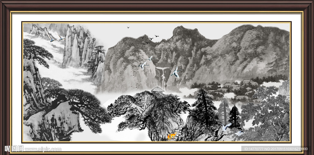 水墨国画