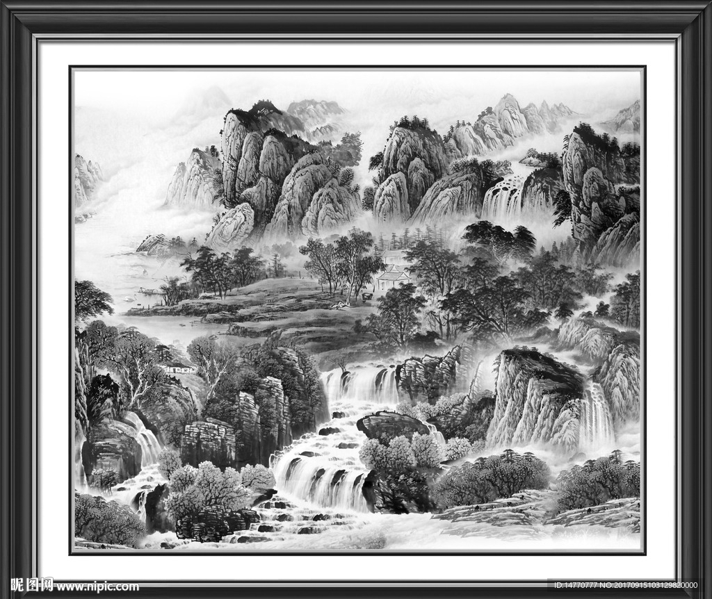 水墨国画