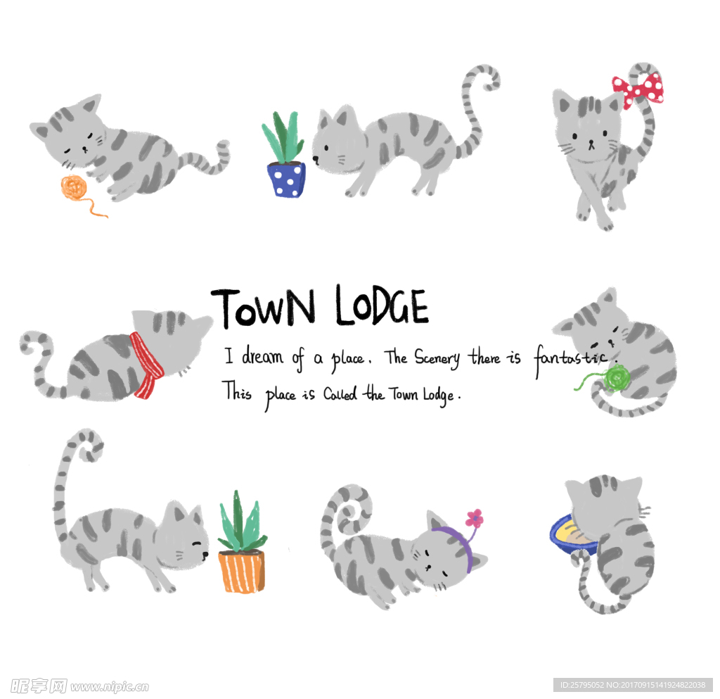 猫简笔画