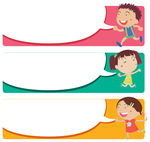 矢量小学生