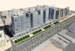 建筑效果图    住宅小区景观