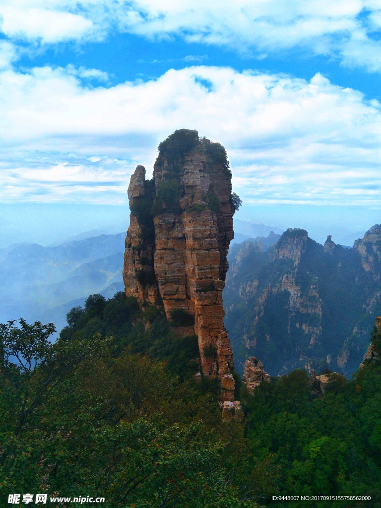 白石山风景