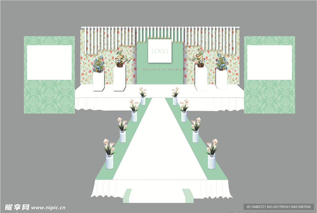 婚礼舞台设计