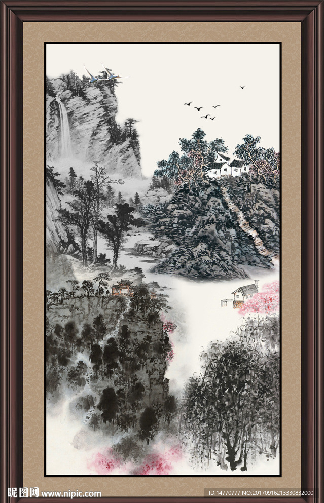 山水风景国画