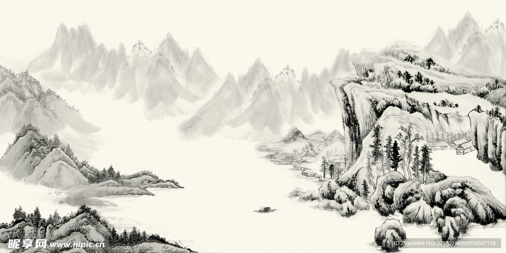 水墨 山水