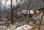 冬天荒野山村