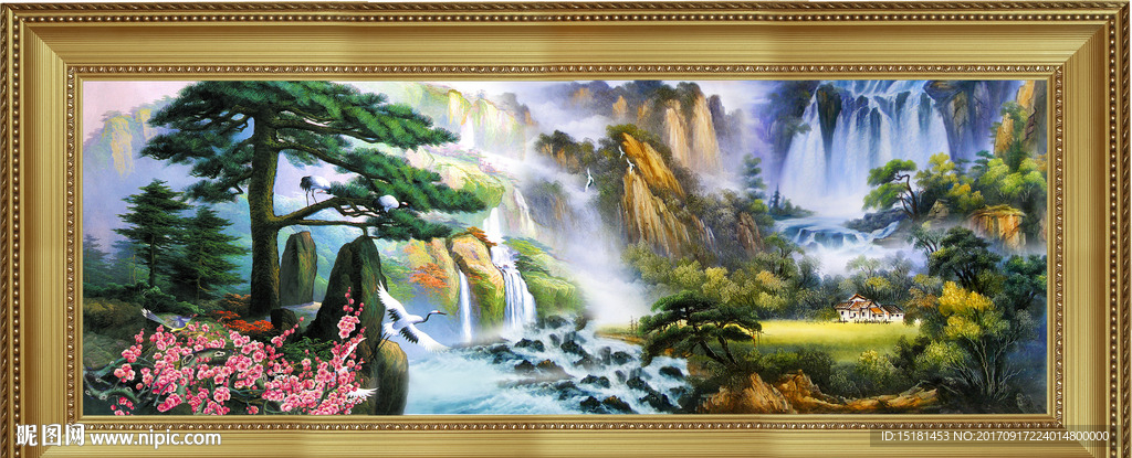 油画风景