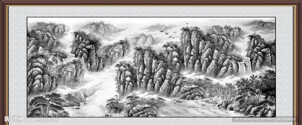 水墨国画