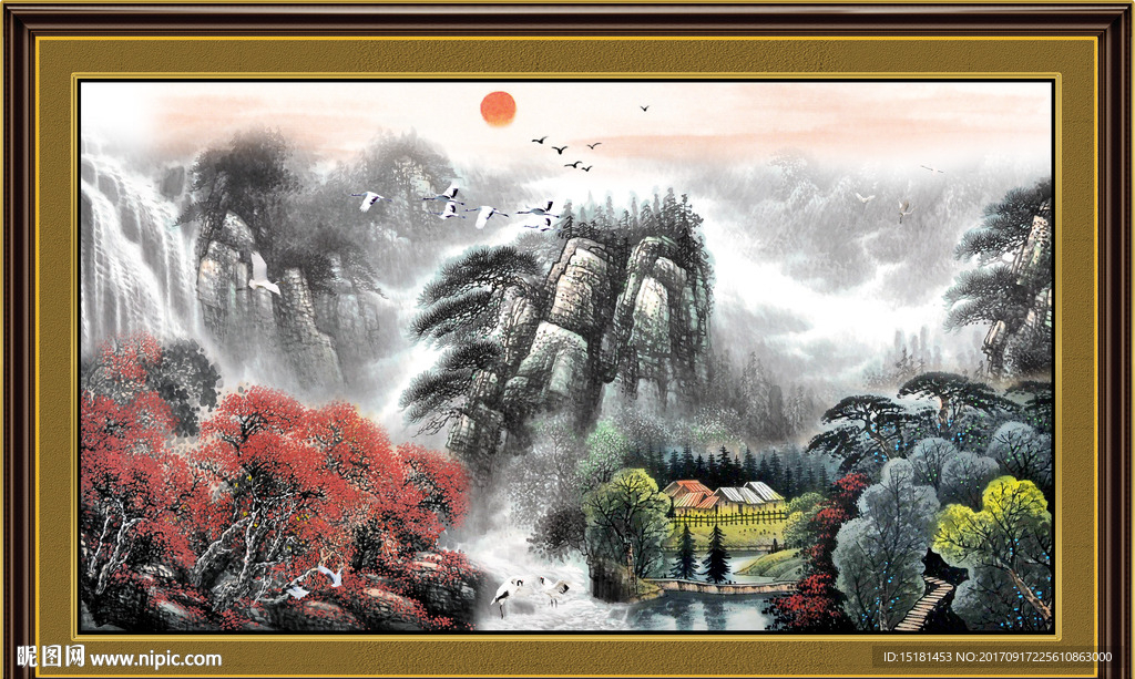 水墨国画