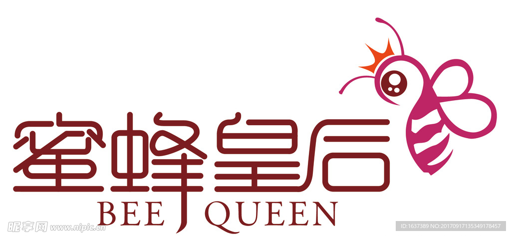 蜜蜂皇后标志