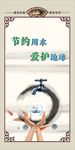 节约用水 爱护地球 环保 文明