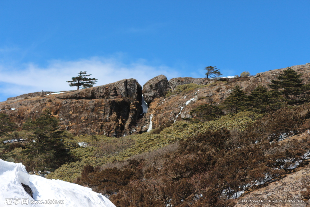 雪山