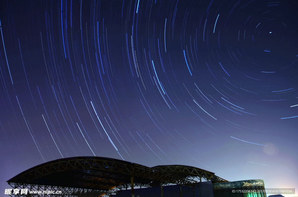 浪漫星空 紫色星空 星空背景