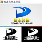 D字母logo