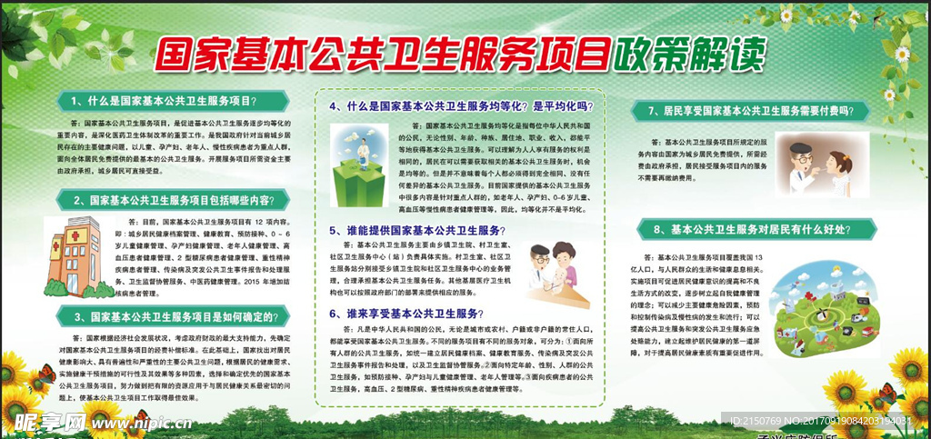 国家基本公共卫生政策