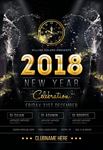 2018新年倒计时海报