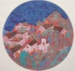 重彩山水