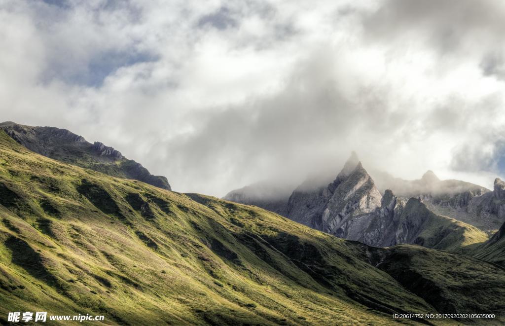 高山美景