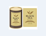 黑茶包装标签