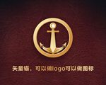 矢量锚图标