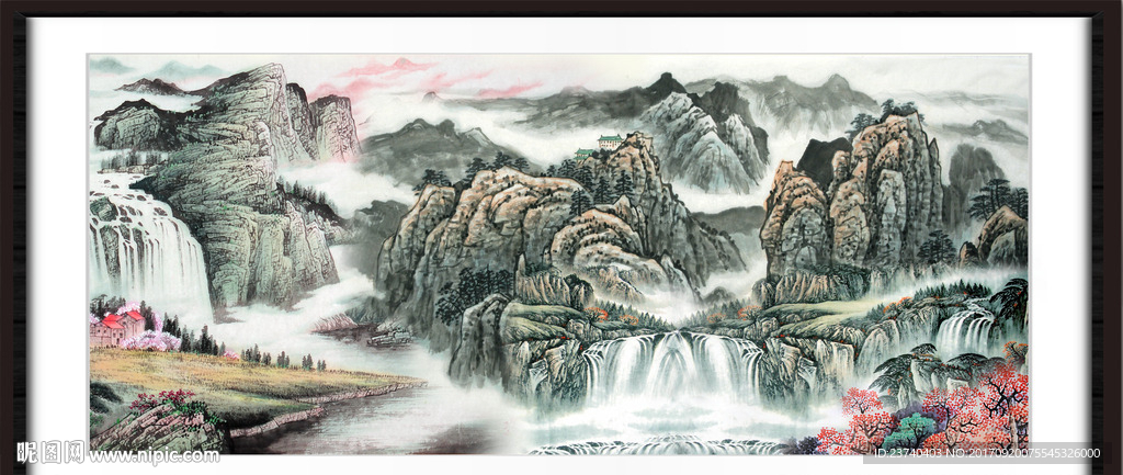 国画山水